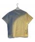 ACNE STUDIOS (アクネ ストゥディオズ) グラデーションプリントロゴTシャツ FN-WN-TSHI000321 グレー×イエロー サイズ:XS：10000円