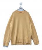 Acne studiosアクネ ストゥディオズ）の古着「ウールカシミヤカラーニット FN-MN-KNIT000254」｜オレンジ
