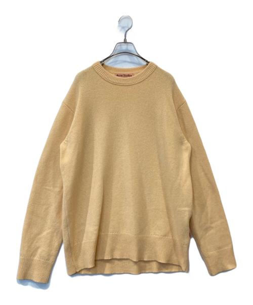 Acne studios（アクネ ストゥディオズ）ACNE STUDIOS (アクネ ストゥディオズ) ウールカシミヤカラーニット FN-MN-KNIT000254 オレンジ サイズ:Sの古着・服飾アイテム
