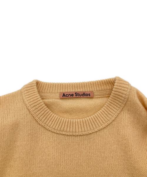 Acne studios（アクネ ストゥディオズ）ACNE STUDIOS (アクネ ストゥディオズ) ウールカシミヤカラーニット FN-MN-KNIT000254 オレンジ サイズ:Sの古着・服飾アイテム