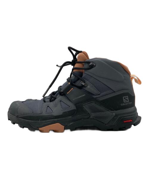 SALOMON（サロモン）SALOMON (サロモン) X ULTRA 4 MID GORE-TEX　412956 グレー サイズ:24.5cmの古着・服飾アイテム