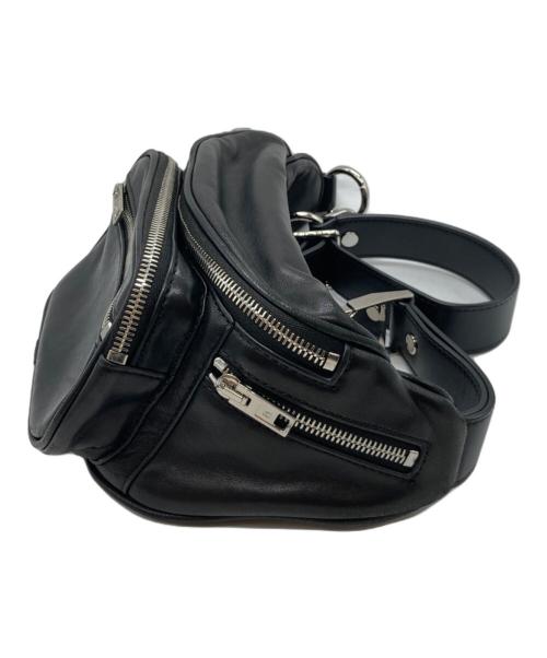 ALEXANDER WANG（アレキサンダー・ワン）ALEXANDER WANG (アレキサンダー・ワン) ボディーバッグ ATTICA FANNY PACK IN LEATHER ATTICA ブラックの古着・服飾アイテム