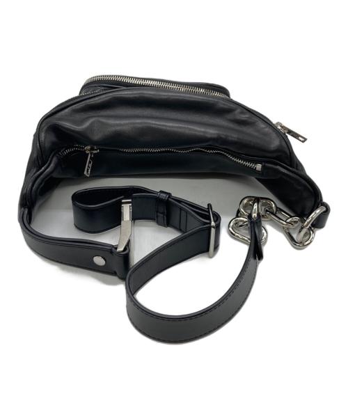 ALEXANDER WANG（アレキサンダー・ワン）ALEXANDER WANG (アレキサンダー・ワン) ボディーバッグ ATTICA FANNY PACK IN LEATHER ATTICA ブラックの古着・服飾アイテム