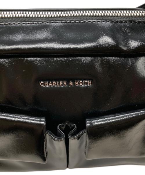 CHARLES & KEITH（チャールズアンドキース）CHARLES & KEITH (チャールズアンドキース) ショルダーバッグ ブラックの古着・服飾アイテム