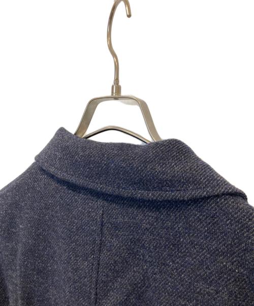 NEWYORKER（ニューヨーカー）NEWYORKER (ニューヨーカー) SOLOTEX ライナー付ステンカラーコート　16-35-3308 ネイビー サイズ:Lの古着・服飾アイテム