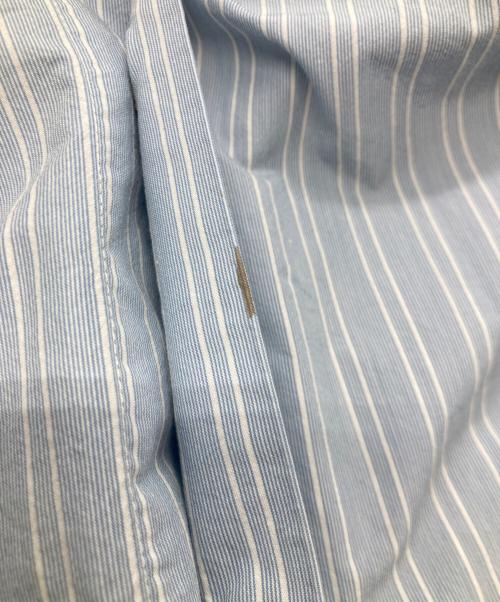 Maison Margiela 4（メゾンマルジェラ 4）Maison Margiela 4 (メゾンマルジェラ 4) オーバーサイズ ドレープ ボタンダウンシャツ S51DL0352 S53681 ブルー サイズ:40の古着・服飾アイテム
