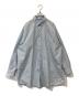 Maison Margiela 4（メゾンマルジェラ 4）の古着「オーバーサイズ ドレープ ボタンダウンシャツ S51DL0352 S53681」｜ブルー