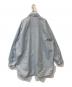 Maison Margiela 4 (メゾンマルジェラ 4) オーバーサイズ ドレープ ボタンダウンシャツ S51DL0352 S53681 ブルー サイズ:40：13000円