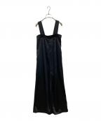 RIM.ARKリムアーク）の古着「Satin slacks all in one　460HSS33-0020」｜ブラック