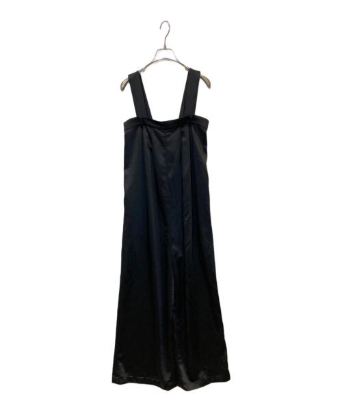 RIM.ARK（リムアーク）RIM.ARK (リムアーク) Satin slacks all in one　460HSS33-0020 ブラック サイズ:36の古着・服飾アイテム