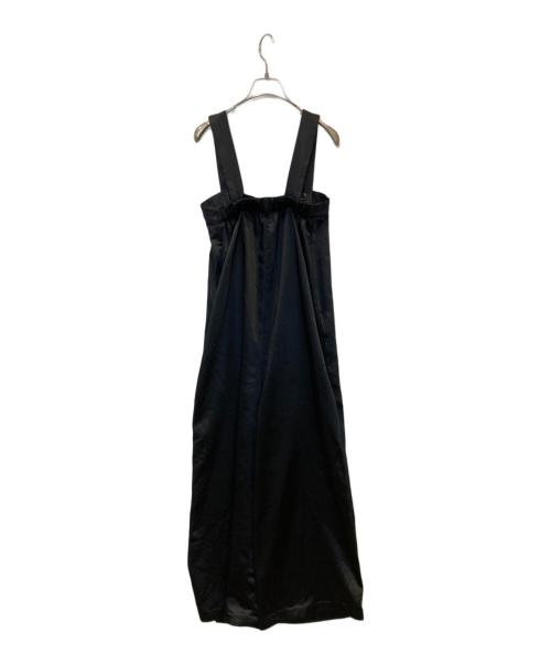 RIM.ARK（リムアーク）RIM.ARK (リムアーク) Satin slacks all in one　460HSS33-0020 ブラック サイズ:36の古着・服飾アイテム