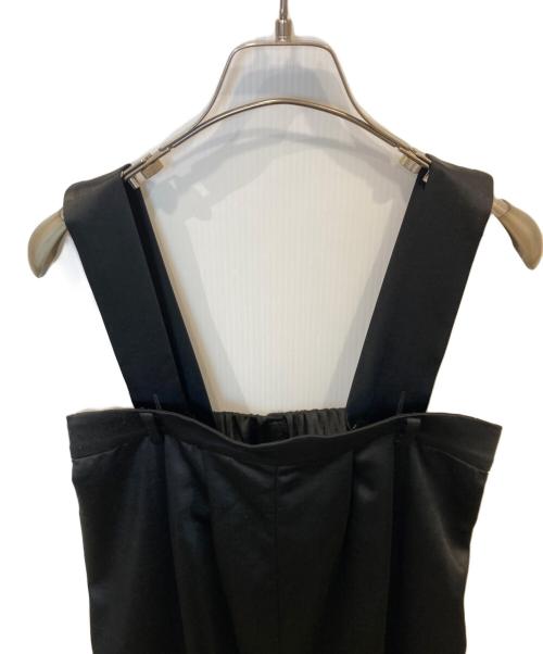 RIM.ARK（リムアーク）RIM.ARK (リムアーク) Satin slacks all in one　460HSS33-0020 ブラック サイズ:36の古着・服飾アイテム
