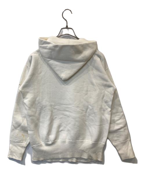 Hanes（ヘインズ）Hanes (ヘインズ) WIND SHIELD パーカー アイボリー サイズ:Mの古着・服飾アイテム