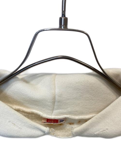 Hanes（ヘインズ）Hanes (ヘインズ) WIND SHIELD パーカー アイボリー サイズ:Mの古着・服飾アイテム