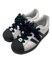 adidas（アディダス）の古着「SUPERSTAR II JI0124」｜ホワイト×ブラック