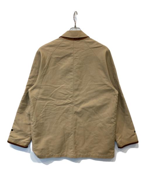POLO RALPH LAUREN（ポロ・ラルフローレン）POLO RALPH LAUREN (ポロ・ラルフローレン) 襟裏レザーショートコート JR-RL-GS0142 ベージュ サイズ:Lの古着・服飾アイテム