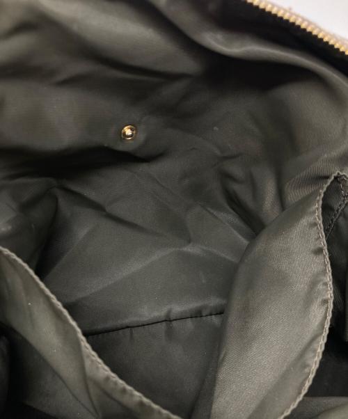 Christian Dior（クリスチャン ディオール）Christian Dior (クリスチャン ディオール) トロッターD金具ミニボストンバッグ PZ0092 ベージュ×ブラウンの古着・服飾アイテム