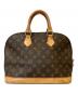 LOUIS VUITTON (ルイ ヴィトン) ハンドバッグ モノグラム アルマ M51130 BA0916 ブラウン：65000円