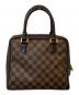 LOUIS VUITTON（ルイ ヴィトン）の古着「ハンドバッグ ダミエ トリアナ  N51155 VI0958」｜ブラウン