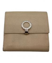 BVLGARI（ブルガリ）の古着「2つ折り財布」｜ベージュ