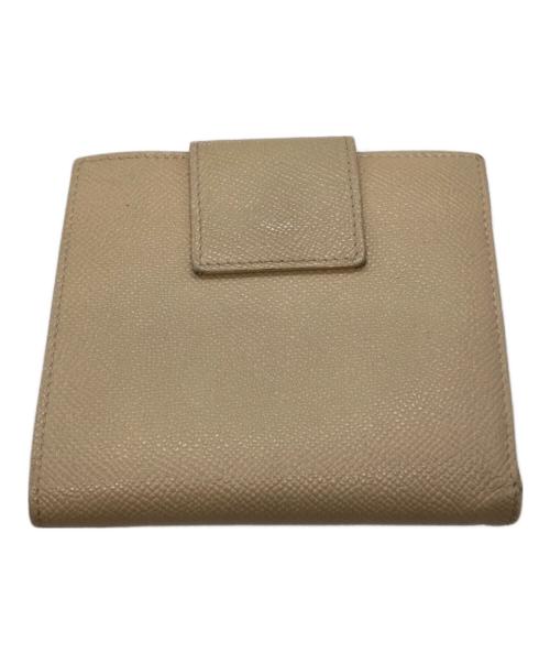 BVLGARI（ブルガリ）BVLGARI (ブルガリ) 2つ折り財布 ベージュの古着・服飾アイテム