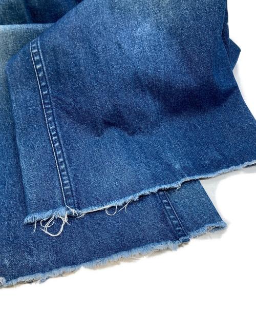 JOHN LAWRENCE SULLIVAN（ジョン ローレンス サリバン）JOHN LAWRENCE SULLIVAN (ジョン ローレンス サリバン) INDIGO WIDE DENIM PANTS インディゴ・ワイド・デニム・パンツ PT16-05-05 インディゴ サイズ:6の古着・服飾アイテム