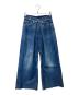 JOHN LAWRENCE SULLIVAN（ジョン ローレンス サリバン）の古着「INDIGO WIDE DENIM PANTS インディゴ・ワイド・デニム・パンツ PT16-05-05」｜インディゴ