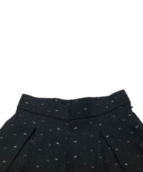 shirocon（シロコン）shirocon (シロコン) ラメチップバギーパンツ SC22-23007SM-2 ブラック サイズ:36の古着・服飾アイテム