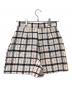 sheller (シェリエ) ツイードショートパンツ 231012 ホワイト サイズ:M 未使用品：4000円