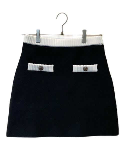 sheller（シェリエ）sheller (シェリエ) ニットスカート SL191040521 ブラック サイズ:FREE 未使用品の古着・服飾アイテム