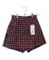 sheller（シェリエ）の古着「Lady tweed wrap culottes 241080」｜レッド