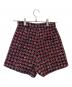 sheller (シェリエ) Lady tweed wrap culottes 241080 レッド サイズ:S 未使用品：5000円