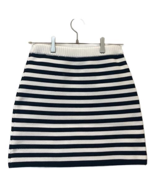 sheller（シェリエ）sheller (シェリエ) ニットスカート SL191040521 ホワイト サイズ:FREE 未使用品の古着・服飾アイテム