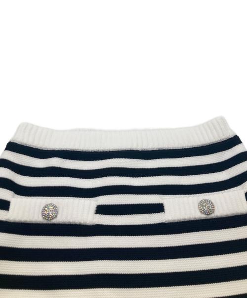 sheller（シェリエ）sheller (シェリエ) ニットスカート SL191040521 ホワイト サイズ:FREE 未使用品の古着・服飾アイテム