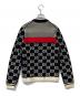 GUCCI (グッチ) GGジャガード ボーダー コットン プルオーバーニット 496458-X9107 ネイビー サイズ:XS：35000円