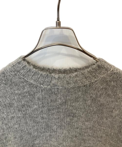 JIL SANDER（ジルサンダー）JIL SANDER (ジルサンダー) Midweight Wool Crew-Neck Sweater ミッドウェイト・ウール・クルーネック・セーター J53GP0012 J1453 グレー サイズ:Sの古着・服飾アイテム