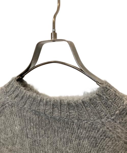 JIL SANDER（ジルサンダー）JIL SANDER (ジルサンダー) Midweight Wool Crew-Neck Sweater ミッドウェイト・ウール・クルーネック・セーター J53GP0012 J1453 グレー サイズ:Sの古着・服飾アイテム