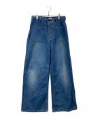 CIOTAシオタ）の古着「Denim Sailor Pant NPTL-7MR-11」｜インディゴ