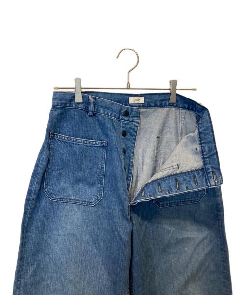 CIOTA（シオタ）CIOTA (シオタ) Denim Sailor Pant NPTL-7MR-11 インディゴ サイズ:2の古着・服飾アイテム