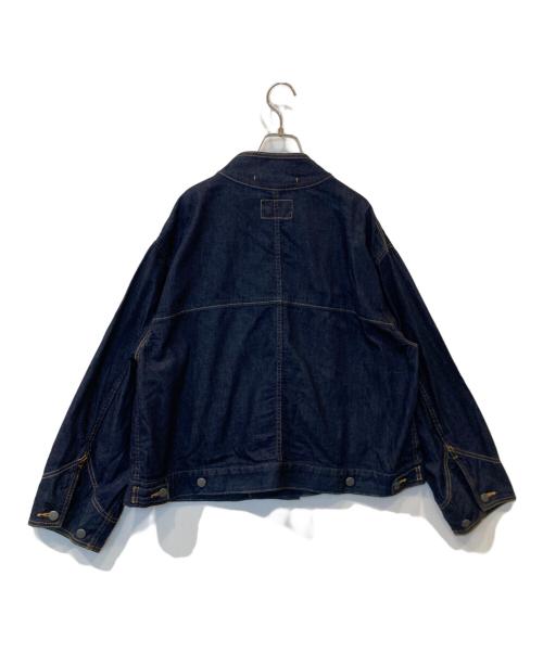 ZUCCA（ズッカ）ZUCCA (ズッカ) アシンメトリーデニムジャケット ZU13FC103 インディゴ サイズ:Mの古着・服飾アイテム