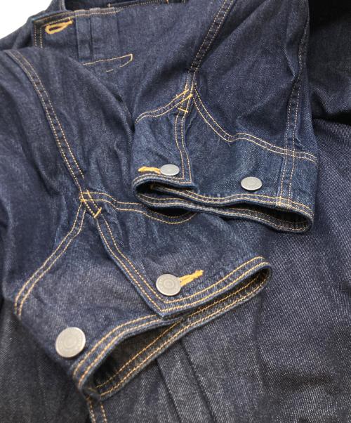 ZUCCA（ズッカ）ZUCCA (ズッカ) アシンメトリーデニムジャケット ZU13FC103 インディゴ サイズ:Mの古着・服飾アイテム