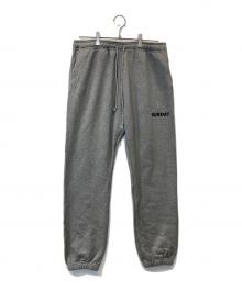 JOURNAL STANDARD relume（ジャーナルスタンダード レリューム）の古着「SUNDAYスウェットパンツ 23070440041040」｜グレー