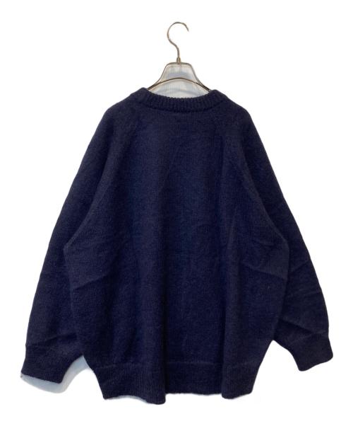 journal standard luxe（ジャーナルスタンダード ラックス）JOURNAL STANDARD LUXE (ジャーナルスタンダード ラックス) モヘヤMIXテンジク クルーネックプルオーバー ニット 23080440029040 パープル サイズ:FREEの古着・服飾アイテム