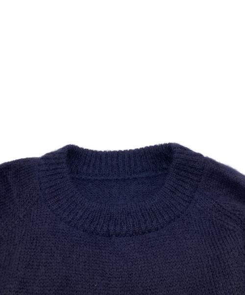 journal standard luxe（ジャーナルスタンダード ラックス）JOURNAL STANDARD LUXE (ジャーナルスタンダード ラックス) モヘヤMIXテンジク クルーネックプルオーバー ニット 23080440029040 パープル サイズ:FREEの古着・服飾アイテム