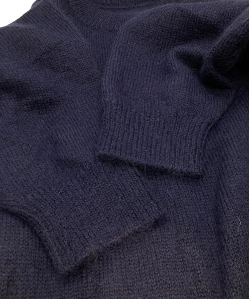 journal standard luxe（ジャーナルスタンダード ラックス）JOURNAL STANDARD LUXE (ジャーナルスタンダード ラックス) モヘヤMIXテンジク クルーネックプルオーバー ニット 23080440029040 パープル サイズ:FREEの古着・服飾アイテム