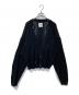 Kota Gushiken（コウタグシケン）の古着「Lace Aran Cardigan レース アラン カーディガン」｜ブラック
