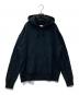 MEYAME（メヤメ）の古着「ELBOW PATCH HOOD MEY-1326 エルボーパッチフード」｜ブラック
