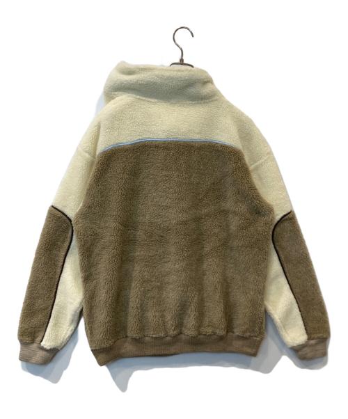 Y. PROJECT（ワイプロジェクト）Y. PROJECT (ワイプロジェクト) ハーフジップフリースジャケット ベージュ サイズ:FREEの古着・服飾アイテム