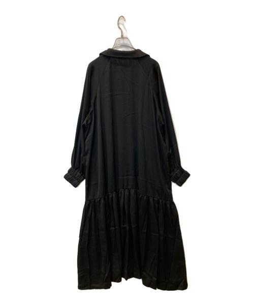 WANDERUNG（ワンデルング）WANDERUNG (ワンデルング) シャツワンピース　WROPE-001 ブラック サイズ:FREE 未使用品の古着・服飾アイテム
