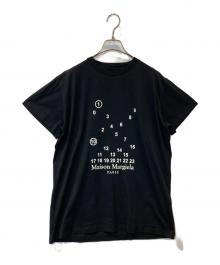 Maison Margiela（メゾンマルジェラ）の古着「ナンバリングロゴTシャツ S51GC0516 S22816」｜ブラック